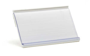 Tegometall stelling prijslabel plak pvc 30x52mm ds a 100