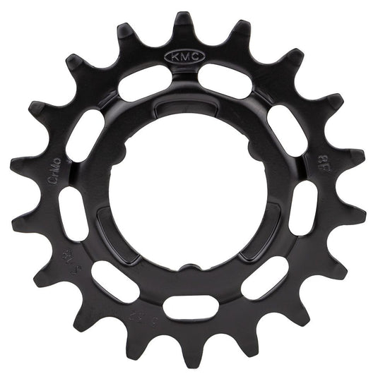 KMC tandwiel Shimano narrow 18T achter zwart