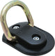 Abus WBA75 Muur- Vloeranker Slot - Zwart, 14mm dik, extreem hoge weerstand, geschikt voor kettingslot #AbusWBA75