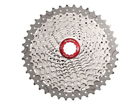 SunRace csmx8 cassette 11 speed 11-42 tands zilver in box