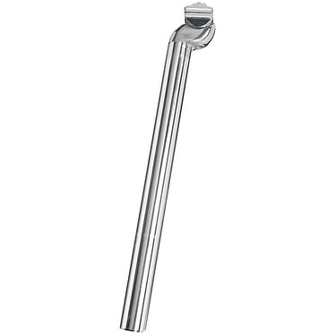 Ergotec zadelpen alu. zilver 31.2 setback 18mm