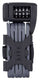 Abus Vouwslot Bordo Combo Lite Mini 6055C 60 - Zwart