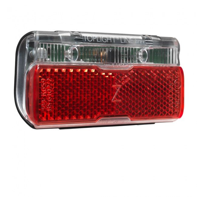 Load image into Gallery viewer, Dragerachterlicht Busch Müller Toplight E Brex - geschikt voor E-bikes
