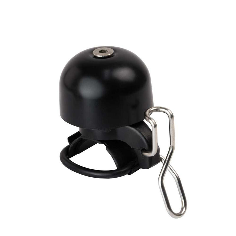 Load image into Gallery viewer, Widek fietsbel bel paperclip xxl all black op kaart
