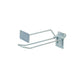 Tegometall stelling haak dubbel lamel m label 20cm