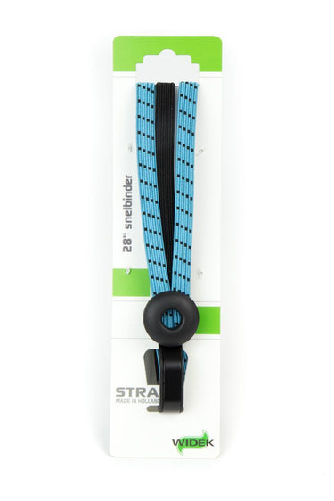 Widek triobinder eye met haak 3x12mm zwart babyblauw