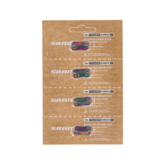Sram kettingschakel rainbow 12 speed powerlock flattop d1 (4 stuks)
