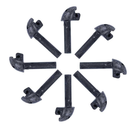 Eurofender spatd ef bev clip pvc zw set a 8