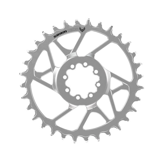 Sram kettenblatt eagle 90 transmission chainring eagle 90 t-ty. 30z. 3 mm off silb.