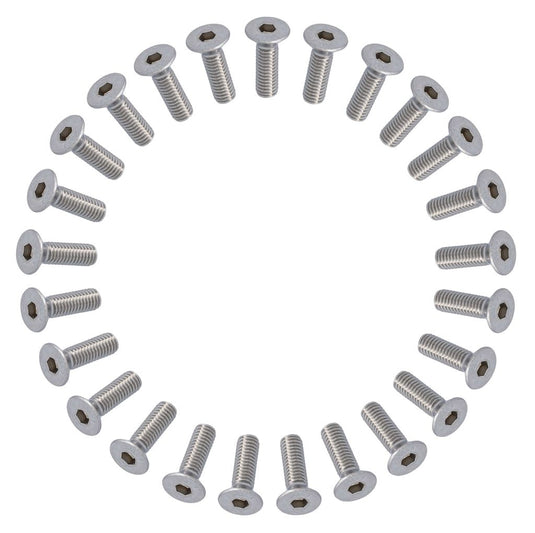 Wuerth anp bout m6x20 inbus rvs iso10642 a2-07 ds a 25