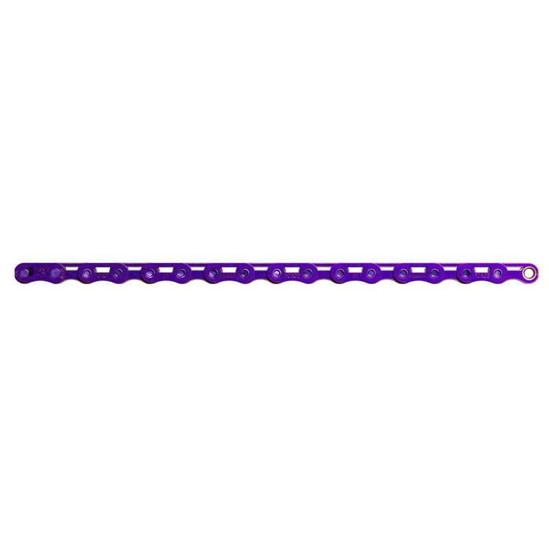 Load image into Gallery viewer, Sram ketting force e1 flattop 12 13speed 126 links with powerlock paars
