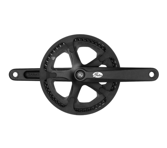 Gates crankstel cdn s150 55t 175mm pvc beschermrand zwart