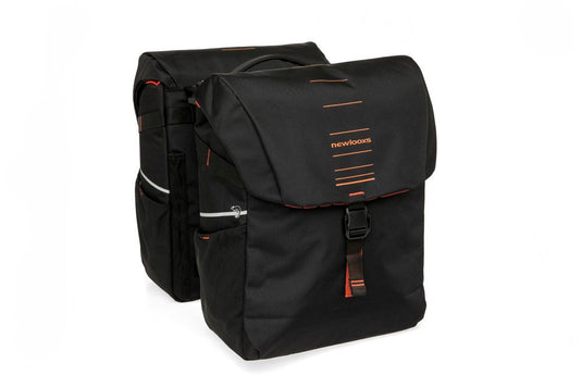 Burgers - new looxs new looxs tas nr. 536 vigo double mik 2.0 black orange - 536.156mik2.0