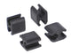 Xlc kabed kabelclip 4mm zw ds a 4 brx120