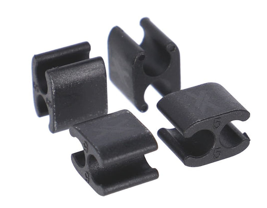 Xlc kabed kabelclip 5mm zw ds a 4 brx122