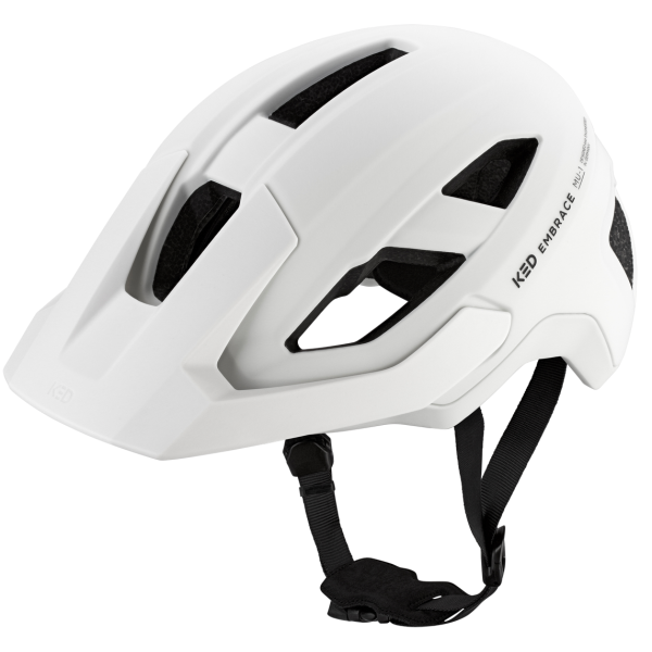 Load image into Gallery viewer, Ked fietshelm embrace m (54-58cm) - mat wit
