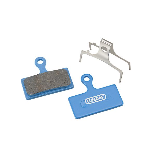 Load image into Gallery viewer, Schijfremblokset Elvedes organisch Shimano BR-M666, M785, M985, M988, R785, RS785 (1 paar)
