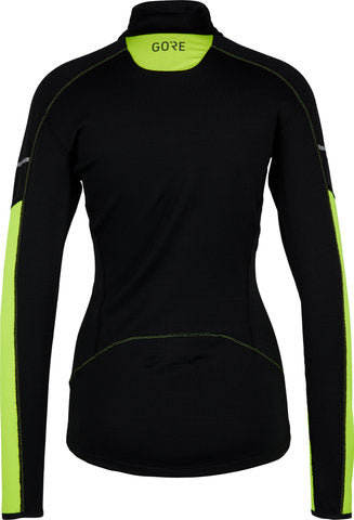 Gore wear m women's long sleeve thermal zip shirt