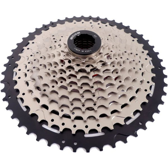 Edge cassette 11 speed cs-m9011 11-46t - zilver zwart