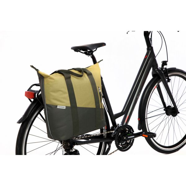Load image into Gallery viewer, Newlooxs tas new looxs kota shopper | oslo | olijfgroen geel | 24l
