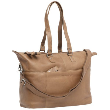 Newlooxs - New Looxs laptoptas leer Verla cognac 21 liter