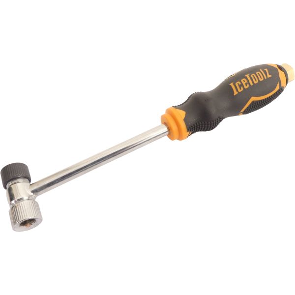Load image into Gallery viewer, Buzaglo icetoolz compressorhandvat 240a911 alu rubber oranje zwart
