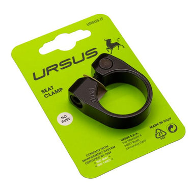 Ursus zadelpenklem ø34.9 mm aluminium - zwart