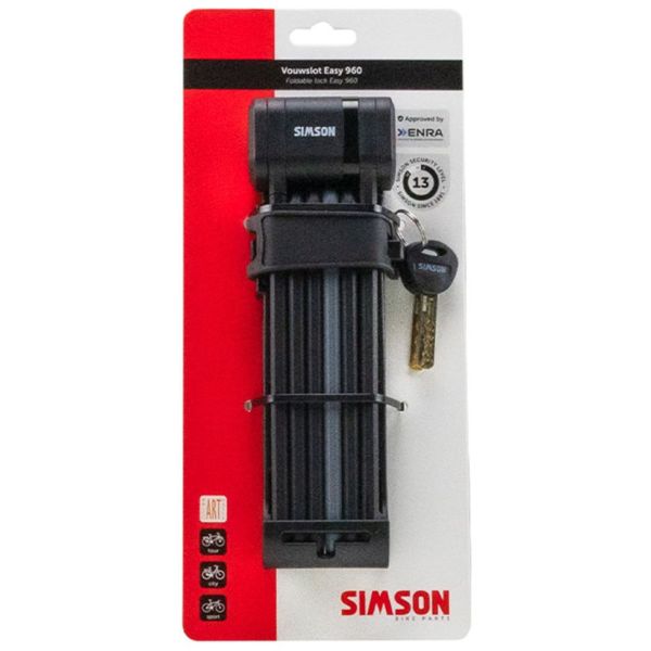 Load image into Gallery viewer, Simson vouwslot easy 96cm | art2 | security level 13
