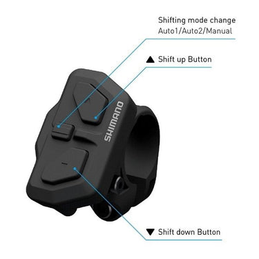 Shimano schakeleenheid (rechts) steps di2 sw-en600-r - 22,2 mm klemming