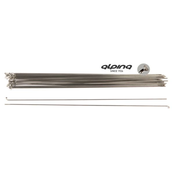 Load image into Gallery viewer, Alpina spaken 296-14 ø2.00mm fg 2.3 - rvs zilver (144 stuks)
