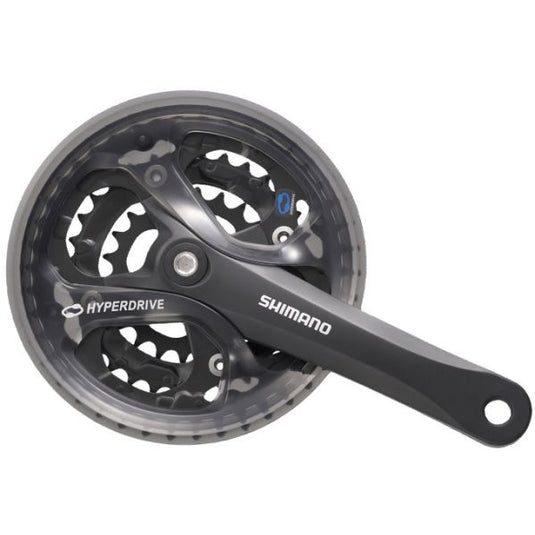 Shimano benelux b.v. shimano efcm361e888cl crankstel acera m361 7 8-sp zwart 48x38x28t+cg kk vierk 175 mm (-4mm)