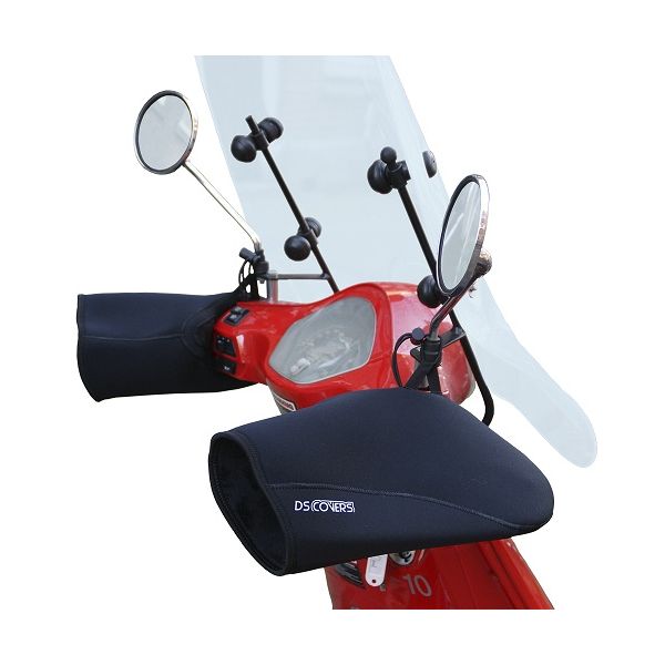 Load image into Gallery viewer, Ds covers handmoffen scooter zwart
