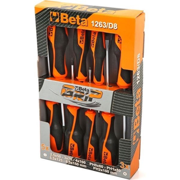 Load image into Gallery viewer, Schroevendraaierset Beta Tools 01263 D8 - 8 delig
