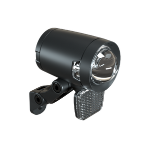 Koplamp Herrmans H-Black Pro dynamo - aan uit functie - met houder - 200 lumen