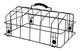 Qtcycletech qt cycle tech hondenmand koepel padua staal zwart 38x31x18 cm 2007381