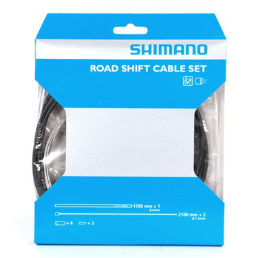 Shimano versnellingkabelset sis40 race - zwart