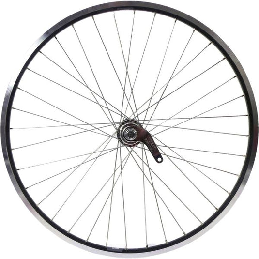 Achterwiel 26 x1.75 1.95 met favorit remnaaf velg zac 19 - zwart