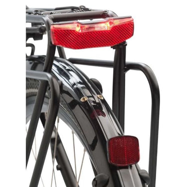 Axa dragerachterlicht blueline steady e 6-12v 80 mm - rood