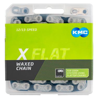Kmc x-flat waxed chain 12 13 compartment 126gl s