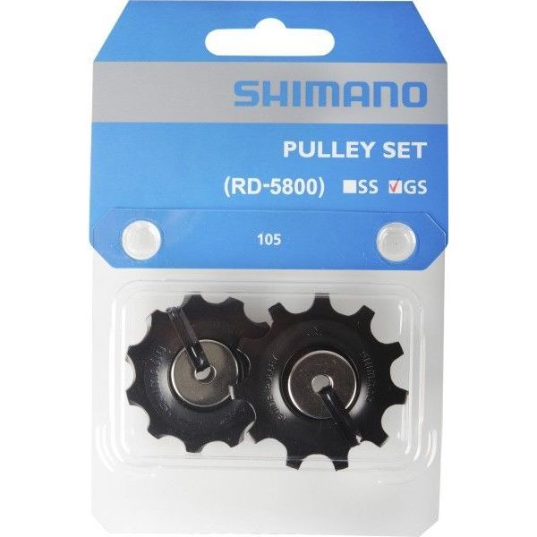 Load image into Gallery viewer, Derailleurwielset 11 speed Shimano 105 RD-5800-GS (voor lange kooi)
