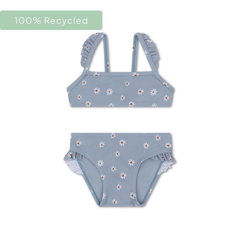 Load image into Gallery viewer, Daisy flower | blauw meisjes uv bikini
