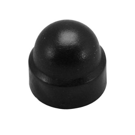 Dak gevel afdekkap kunststof voor moer zwart ral9005 m10 | 50 stuks - 6305.50.01001