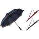 Paraplu 104 cm blauw of bordeaux