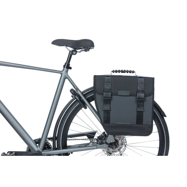 Load image into Gallery viewer, Basil Tour Left - Enkele Fietstas Zwart

