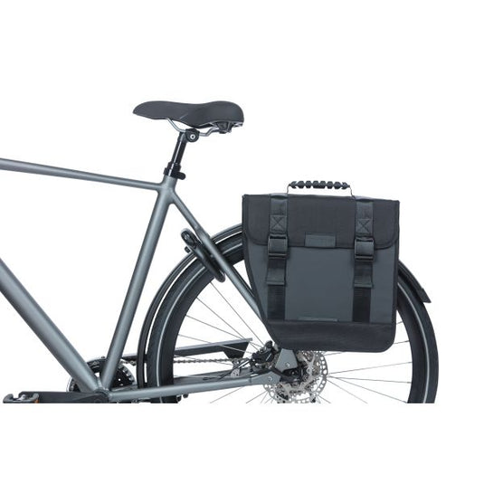Basil Tour Left - Enkele Fietstas Zwart