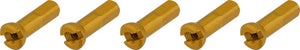 Sapim polyax aluminium nipples - 5-pack