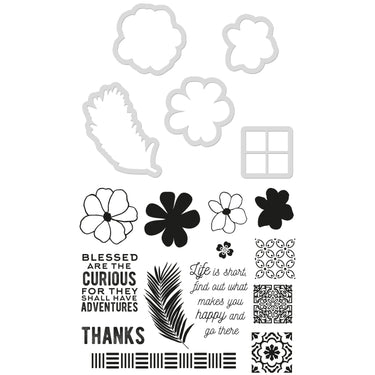 Kaisercraft • decorative die stamp tropics