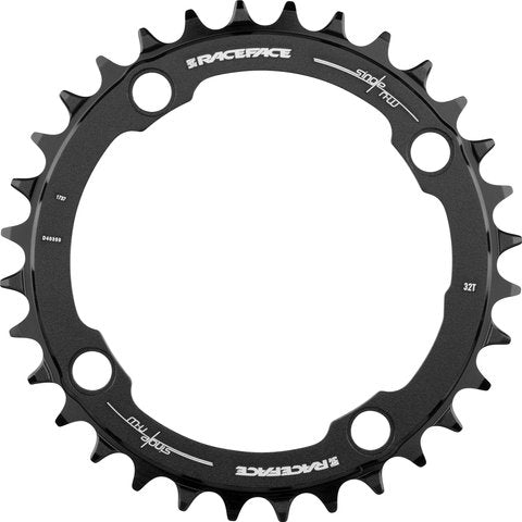 Race face narrow wide chainring, 4-arm, 104 mm bcd, 10- 11- 12-speed