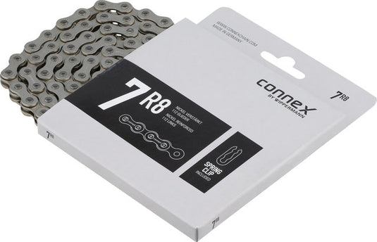 7R8 Fietsketting - Versterkt, Langdurig, Geschikt voor ATB Trekking, Stad Touring, Single Speed Fixies, Heavy Duty