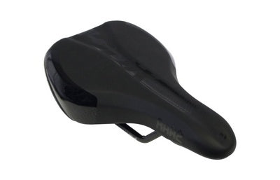 qt cycle tech children's saddle 20/24 inch black on card 0300942